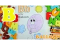Learning and Coloring Alphabet - Letter B