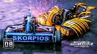 COULD THE END OF ROUND 2 BE ANY MORE BRUTAL? | BATTLEBOTS PRO LEAGUE EP 8 | POWERED BY BRIGHT DATA
