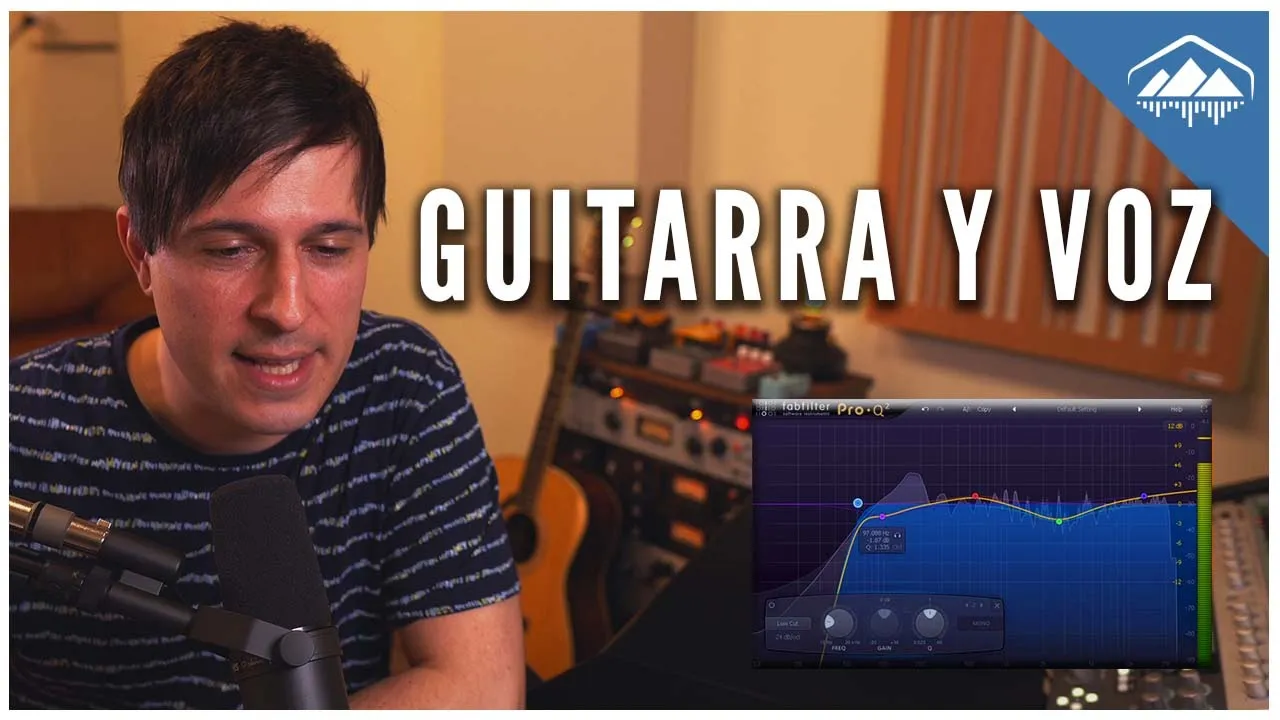 Cómo MEZCLAR una VOZ Y GUITARRA ACÚSTICA | Ecualización, compresión, efectos...