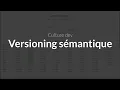 Semantic versioning semver