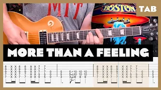 Download Boston - More Than a Feeling - Guitar Tab | Lesson | Cover | Tutorial MP3