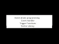 APP Advanced programming practice Event driven programming Handler Trigger Functions Tkinter Library