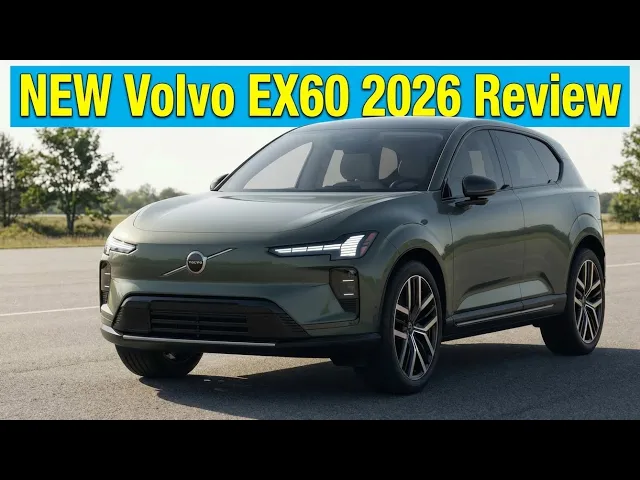 2026 Volvo EX60 First Look: Bridging the Gap With 310 Miles of Swedish Innovation