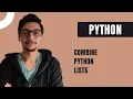 Python for Beginners How To Combine Three Lists Names - Ages