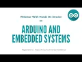 Arduino And Embedded System Webinar