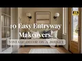 Vintage Decor on a Budget 10 Easy Mini Makeovers to Elevate Your Entryway Free Furniture