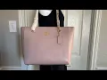 Coach Marlie Chain Tote Leather Color washed mauve