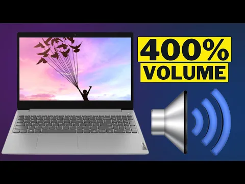 Download MP3 Increase Laptop Speaker Sound - Increase Upto 400% 🔥🔥 | How to Boost Laptop Volume