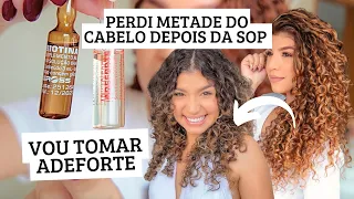 VOU TOMAR ADEFORTE PRA RECUPERAR MEU CABELO PÓS SOP | por Jessica Melo