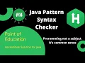 Hackerrank Java Practice of education
