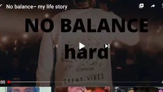 reaction to no balance life song