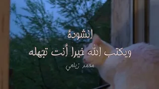 ويكتب الله خيرا أنت تجهله   محمد زيلعي دندنها