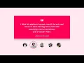 How To Make Animated Testimonial Slider For Website Using HTML CSS JavaScript