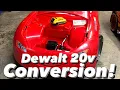 Converting a Power Wheels to Run a Dewalt 20v Battery