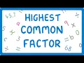 How to find the Highest Common Factor exams