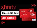 How to Redeem Xfinity Gift Card