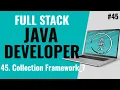 Java Full Stack Developer Course for Beginners Collection Framework - 7 Basic to Advance DRS-26