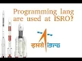 Programming languages are used at ISRO Programming news