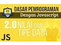 NILAI DAN TIPE DATA PADA JAVASCRIPT