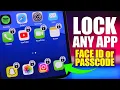 LOCK Any iPhone App With FACE ID or PASSCODE New Easy Method