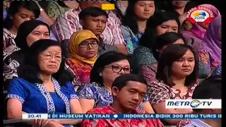 kick andy show inspirasi relawan merapi mengevakuasi korban selfi