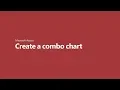 How to create a combo chart in Microsoft Access