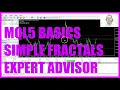 LEARN MQL5 TUTORIAL BASICS - 109 SIMPLE FRACTALS EA