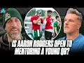 Aaron Rodgers Answers If He Would Take Pay Cut Mentor Young QB For The Jets Future Pat McAfee