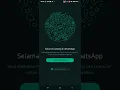 Cara login akun WhatsApp di smartphone lain dengan scan barcode.