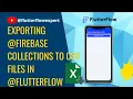 Exporting Firebase Supabase to CSV Files in FlutterFlow