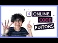 4 ONLINE Code Editors for HTML CSS and Javascript