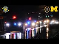 Police Escort Michigan State Police Escort Michigan Wolverines Into Ann Arbor - National Champions