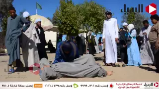 طقوس الدحرجة في مزار السبع بنات بالمنيا 