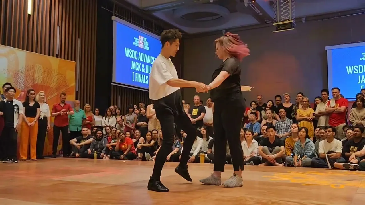 "Once In A While" Masatoshi Okada & Brianna Garcia - Advanced J&J Finals Asia WCS Open 2023