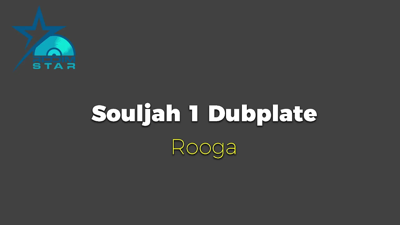 Rooga - Souljah 1 Dubplate