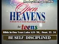 Open Heavens Teens Monday 17th August 2026