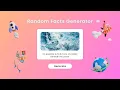 HTML CSS Javascript Project Random Facts Generator