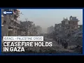 Download Lagu Ceasefire Holds In Gaza As Hostage Release Nears And Trump Heads To Israel | 10 News