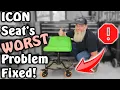 Harbor Freight ICON Seat Upgrade These Casters Change EVERYTHING Quick DIY Mod
