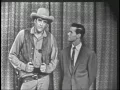 JAMES ARNESS FROM GUNSMOKE The Johnny Carson Show from 1955