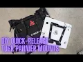 DIY quick-release mounts for Tusk Pilot pannier system