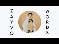Download Lagu Zayvo - Words (말) 2018 (Guitar by ampoff) ENG/KOR LYRICS