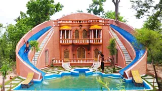 رجل الغابه يبني بيت قصر تحت الارض با ليبيين 