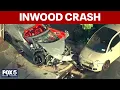 Multiple vehicles mangled in Upper Manhattan crash