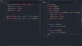 ES6 TypeScript Convert an ES5 Object Constructor to a Class
