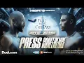 ANDREW TATE VS CHASE DEMOOR OFFICIAL PRESS CONFERENCE