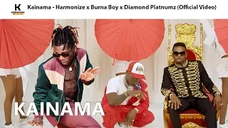 kainama harmonize x burna boy x diamond platnumz official video 