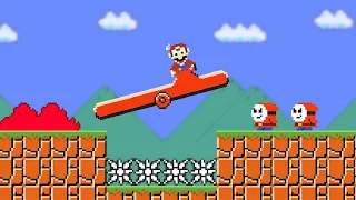mario cant touch the color red 