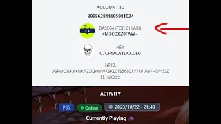PSN Checker Latest Get Any PSN Account ID base64 in 10 seconds CHIAKI No login required