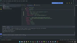 Fixed SyntaxError Cannot use import statement outside a module